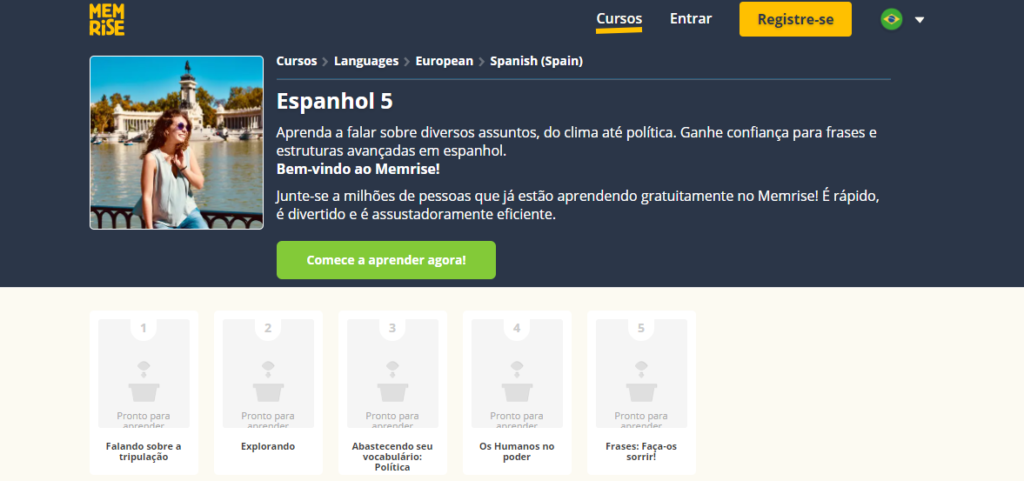 cursos online de espanhol